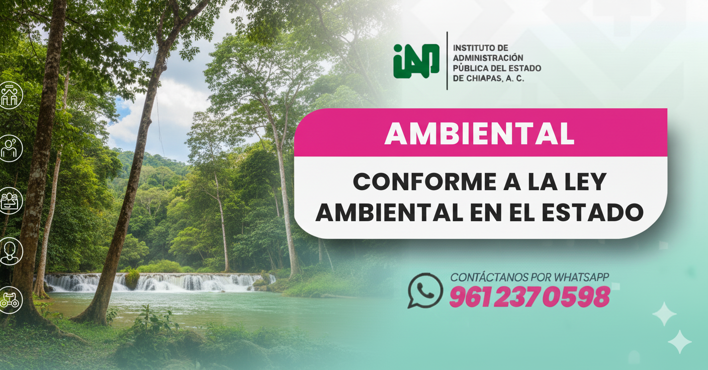 Imagen del curso Ambiental Conforme a la Ley Ambiental en el Estado
