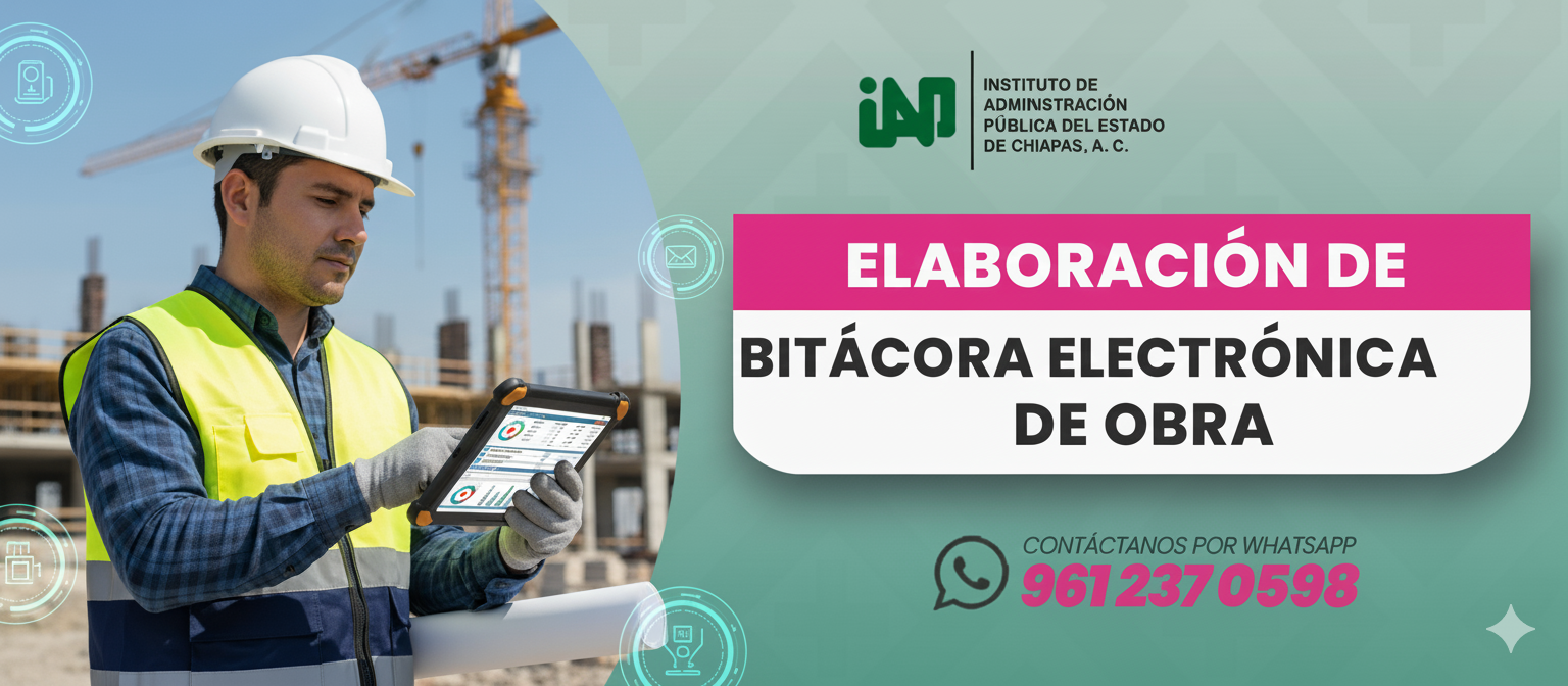 Imagen del curso Elaboración de Bitácora Electrónica de Obra