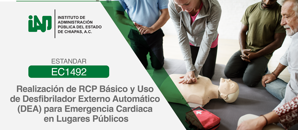 Imagen de Realización de RCP básico y uso de Desfibrilador Externo Automático (DEA) para emergencia cardiaca en lugares públicos
